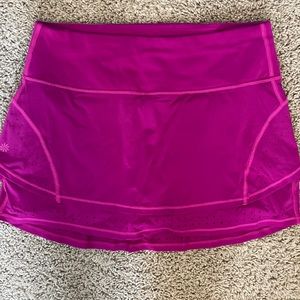 Athleta small tennis skort laser cut